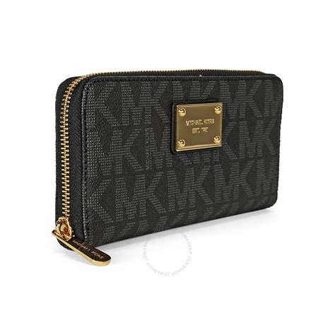 michael kors purses and wallets|michael kors black zipper wallet.